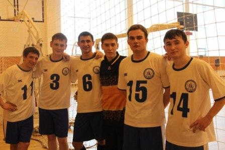 Команда Казанского ГАУ по мини-футболу